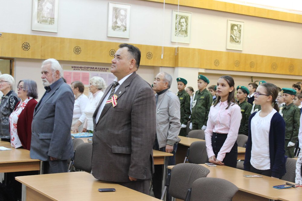 6 сентября городским Советом ветеранов на базе библиотеки им Бориса Ручьева состоялась встреча ветеранов Великой отечественной войны