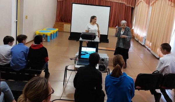 ВСТРЕЧА С ЖИТЕЛЬНИЦЕЙ БЛОКАДНОГО ЛЕНИНГРАДА