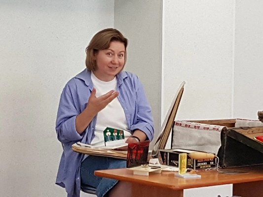 «Музей в чемодане» для получателей социальных услуг отделения дневного пребывания МУ «КЦСОН» Орджоникидзевского района