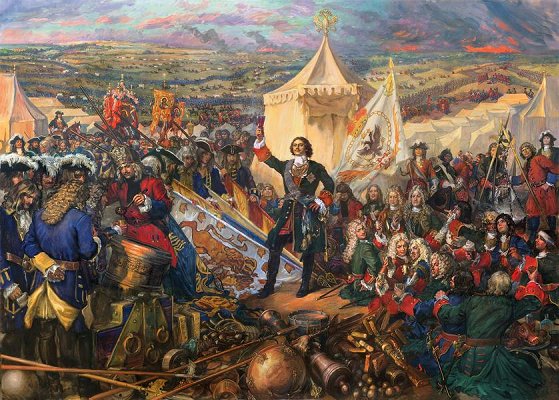 10 июля - День победы русской армии под командованием Петра Первого над шведами в Полтавском сражении (1709 год)
