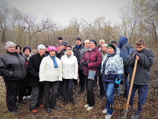 Ветераны города за чистоту и порядок