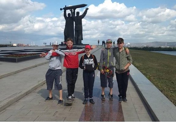 В ПАРКЕ ПОБЕДЫ